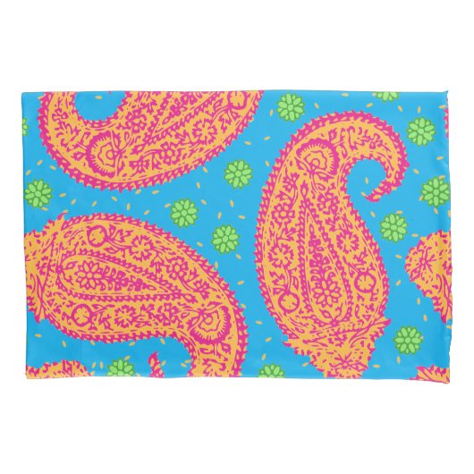 Colorful Paisley Pattern Kussensloop (Voorkant)
