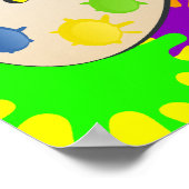 Colorful Palate Art Party Poster (Hoek)