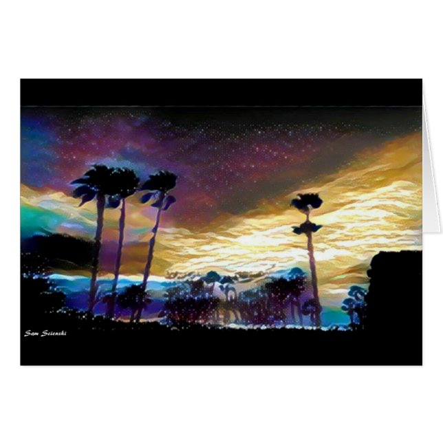 Colorful Palms (Voorkant Horizontaal)