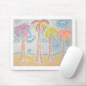 Colorful Palms-mousepad Muismat (Met muis)