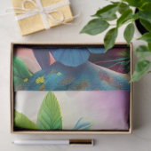 Colorful Pansies - AI ART Tissuepapier (Geschenk)