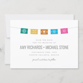 Colorful Papel Flat Kaart