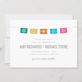 Colorful Papel Flat Kaart