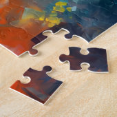 Colorful Papillon-hond Legpuzzel (Zijkant)