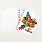 Colorful Parrot Planner (Display)