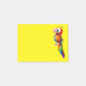 Colorful Parrot Post-it® Notes (Voorkant)