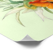 Colorful Parrot Poster (Hoek)