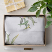 Colorful Parrot Tropische Waterverf Tissuepapier (Geschenk)