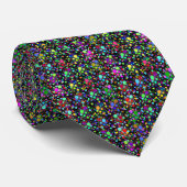 Colorful Party Confetti Stropdas (Opgerold)