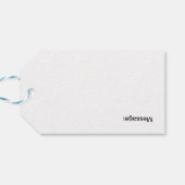 Colorful Pasta Cadeaulabel (Achterkant Horizontaal)