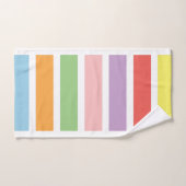 Colorful Pastel Hues Bad Handdoek (Handdoek)