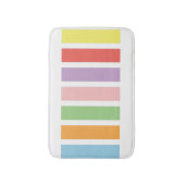 Colorful Pastel Hues Badmat (Voorkant Verticaal)