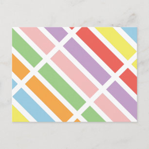 Colorful Pastel Hues Briefkaart