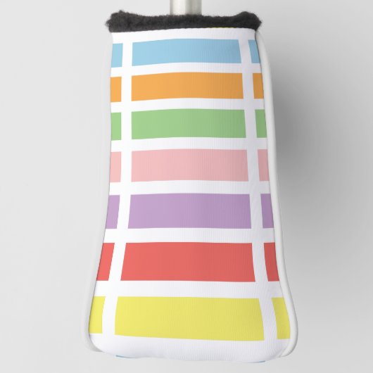 Colorful Pastel Hues Golfheadcover (Draai 90)