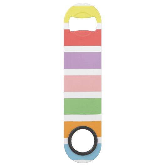 Colorful Pastel Hues Speed Flessenopener (Voorkant)