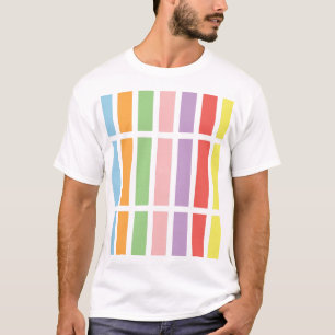 Colorful Pastel Hues T-shirt