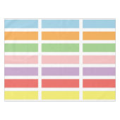 Colorful Pastel Hues Tafelkleed (Voorkant (Horizontaal))