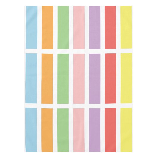 Colorful Pastel Hues Tafelkleed (Voorkant)