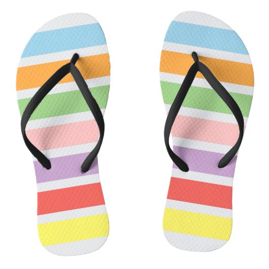 Colorful Pastel Hues Teenslippers (Voetbed)