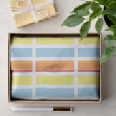 Colorful Pastel Hues Tissuepapier (Geschenk)