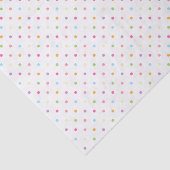 Colorful Pastel Polka Dots Tissuepapier (Detail)