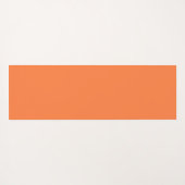 Colorful Pastel Rainbow Monogram Yogamat (Achterkant (horizontaal))