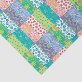 Colorful Patch Tissuepapier (Detail)