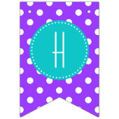 Colorful Pattern Happy Birthday Vlaggetjes (Tweede vlag)