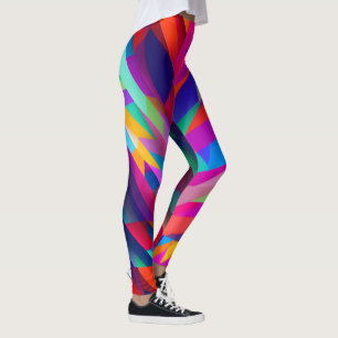 Colorful Pattern-Leggings Leggings