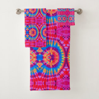 Colorful Pattern Stropdas-dye bohemian Bad Handdoek