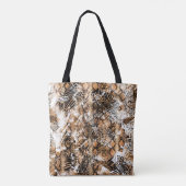 Colorful Pattern Study, Leopard, Zebra, Camouflage Draagtas (Achterkant)