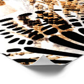 Colorful Pattern Study, Leopard, Zebra, Camouflage Poster (Hoek)