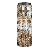 Colorful Pattern Study, Leopard, Zebra, Camouflage Thermosbeker (Achterkant)