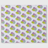 Colorful Patterned Easter Egg Cadeaupapier (Vlak)