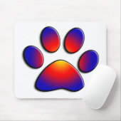 COLORFUL PAW MUISMAT (Met muis)