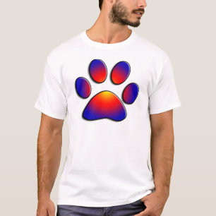 COLORFUL PAW T-SHIRT