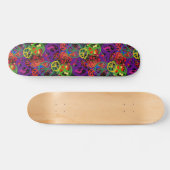 COLORFUL PEACE SIGN COLLAGE SKATEBOARD (Horizontaal)