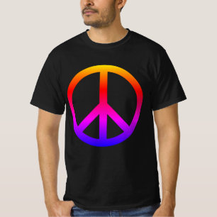 Colorful Peace Sign T-shirt