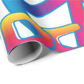 Colorful Peace Symbol Cadeaupapier (Rol Hoek)