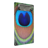 Colorful Peacock Feather Eyespot Mini Klembord (Schuin)