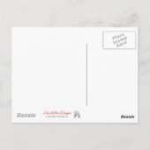 Colorful Peacock Feathers Print Briefkaart (Achterkant)