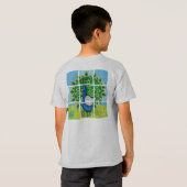COLORFUL PEACOCK KINDER SHIRT (Achterkant volledig)