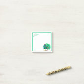 Colorful Peacock Post-it Notes (Op bureau)