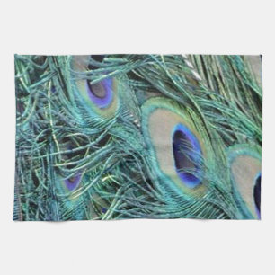 Colorful Peacock Theedoek