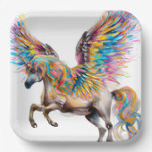 Colorful Pegasus Papieren Bordje (Voorkant)