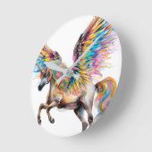 Colorful Pegasus Ronde Klok (Hoek)