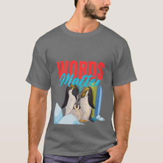 Colorful Penguin Family Love T-shirt