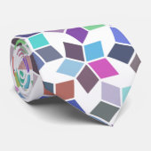 Colorful Penrose stropdas (Opgerold)