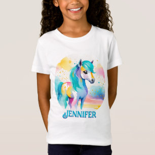 Colorful Personaized Spirit Pony 6 T-shirt enfant