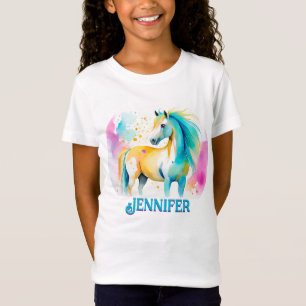 Colorful Personaized Spirit Pony 9 T-shirt enfant